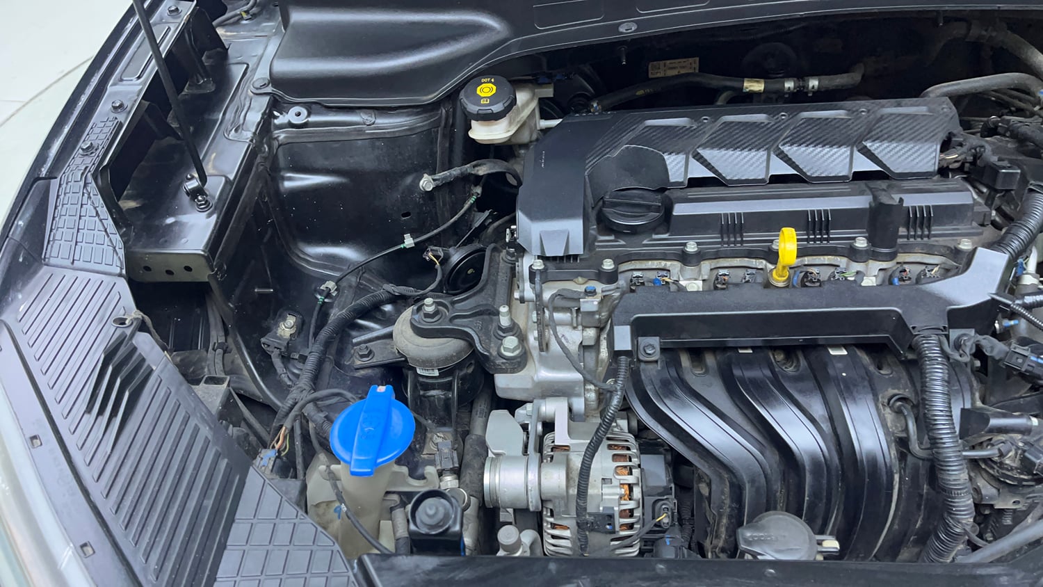 Used 2021 Hyundai Creta SX (O) 1.5 Petrol IVT Petrol Automatic engine ENGINE RIGHT SIDE VIEW