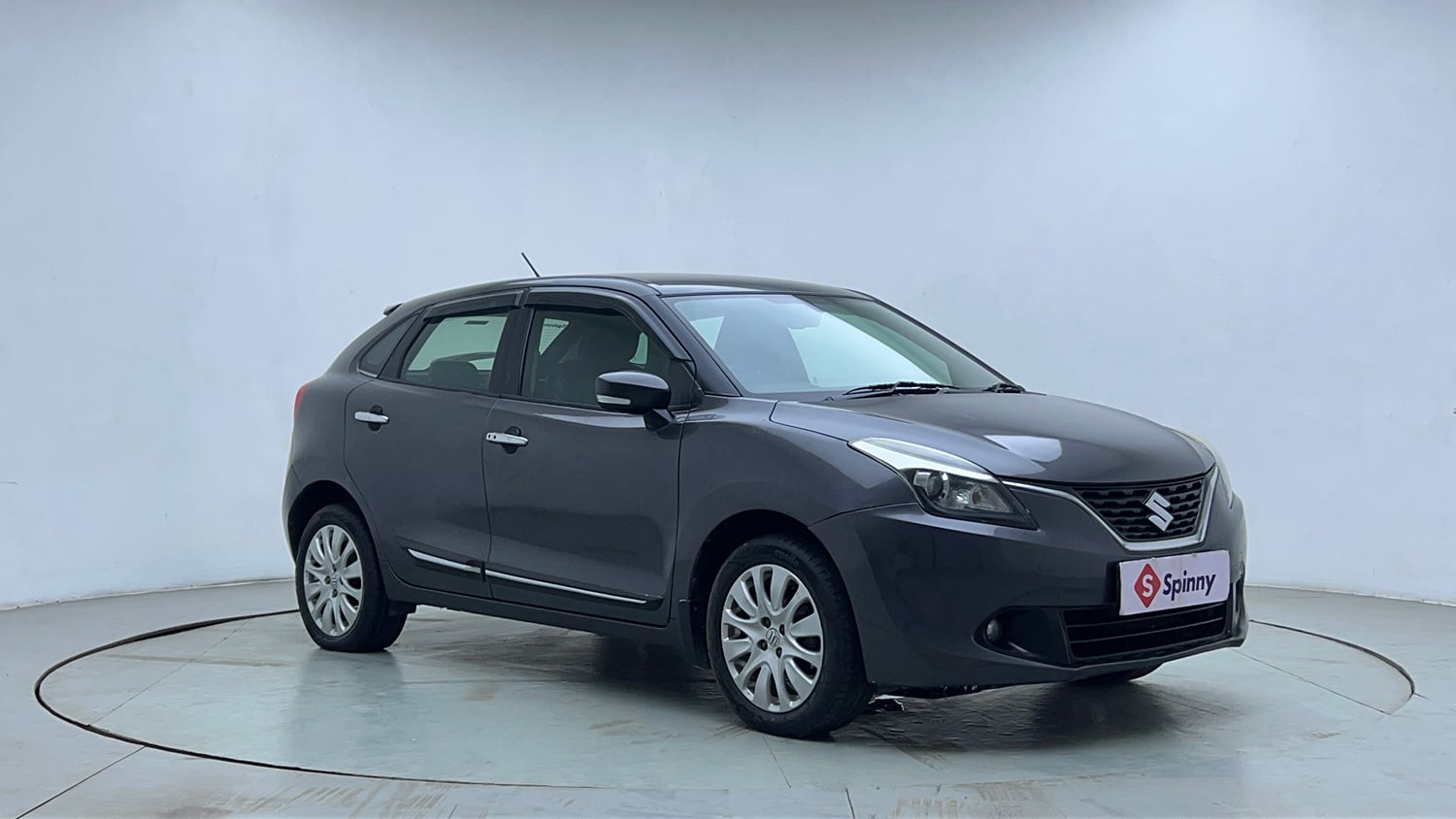 Used 2016 Maruti Suzuki Baleno Alpha 1.2 Petrol Manual exterior RIGHT FRONT CORNER VIEW