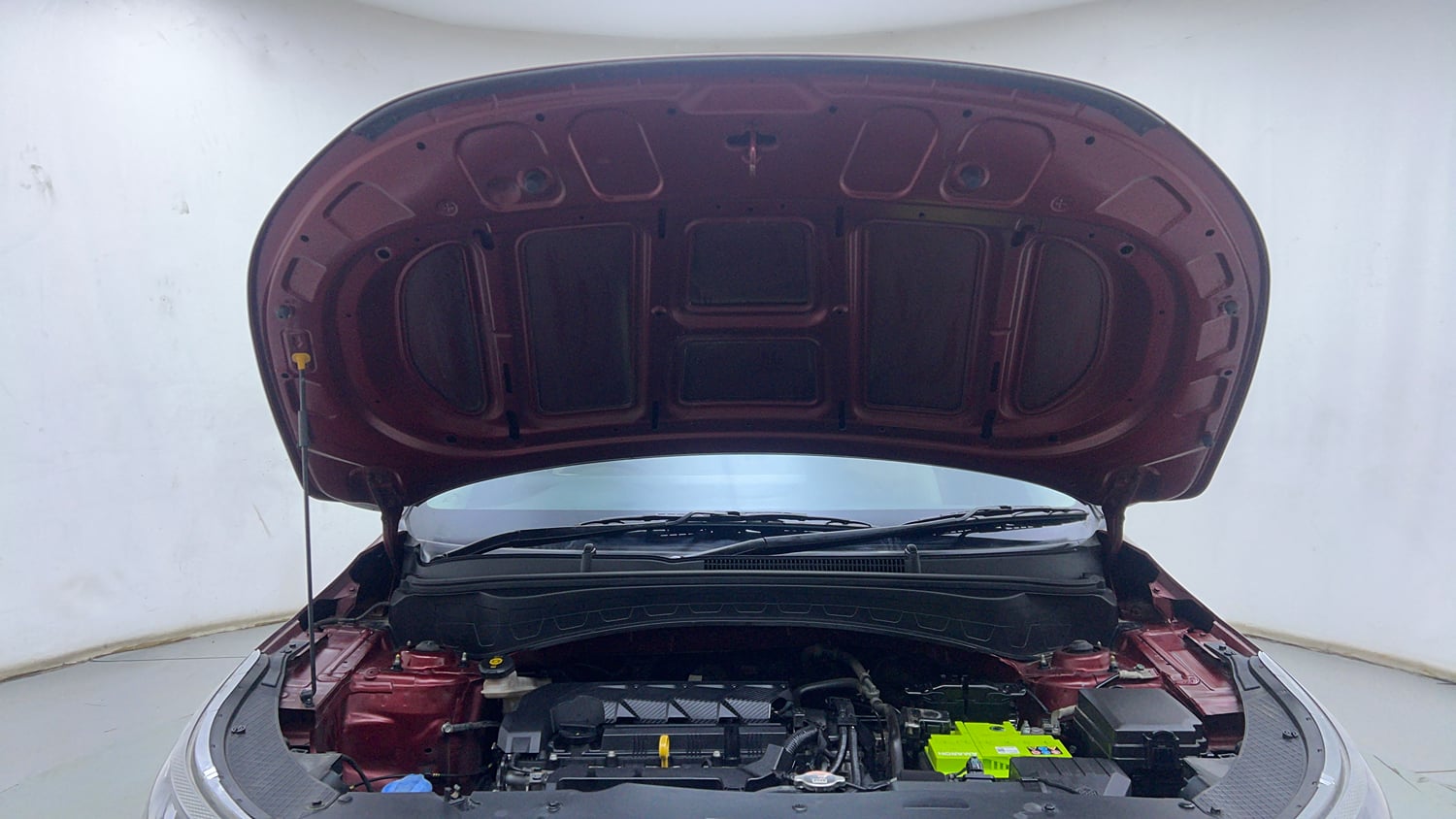Used 2020 kia Seltos HTX IVT 1.5 Petrol Automatic engine ENGINE & BONNET OPEN FRONT VIEW