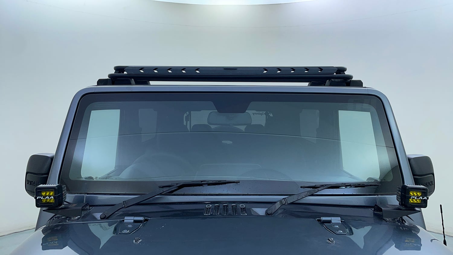 Used 2022 mahindra Thar LX Hard Top Petrol MT 4WD Petrol Manual exterior FRONT WINDSHIELD VIEW