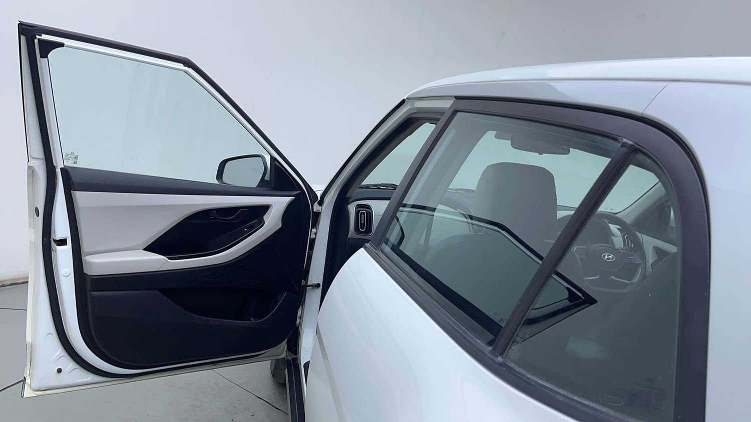 Used 2021 Hyundai Creta EX 1.5 Petrol Petrol Manual interior LEFT FRONT DOOR OPEN VIEW