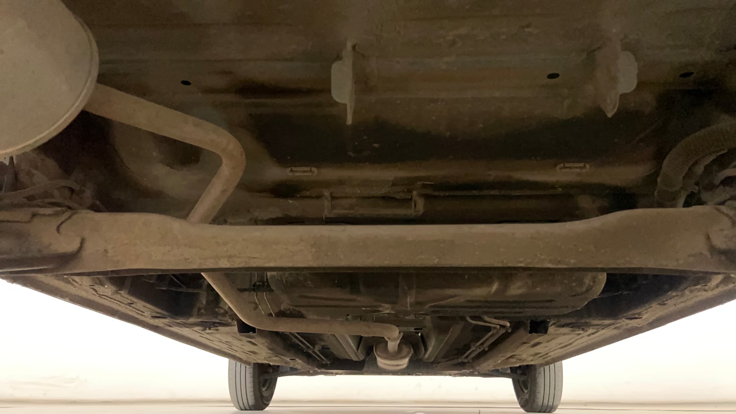 Used 2025 Renault Triber Evolution Petrol Manual extra REAR UNDERBODY VIEW (TAKEN FROM REAR)