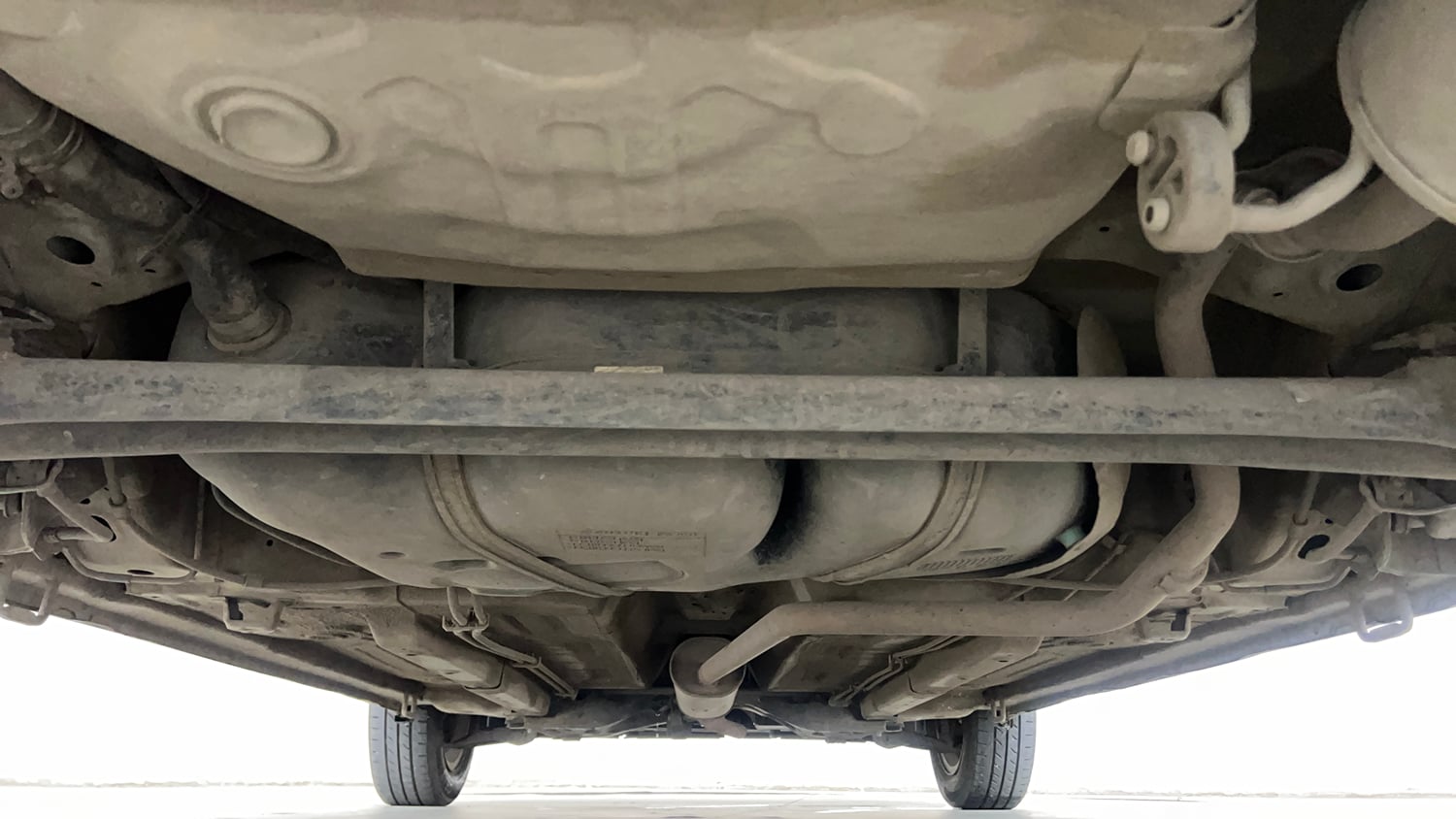 Used 2017 Maruti Suzuki Celerio ZXi Opt Petrol Manual extra REAR UNDERBODY VIEW (TAKEN FROM REAR)