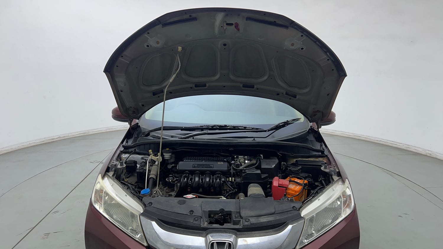 Used 2015 Honda City V Petrol Manual engine ENGINE & BONNET OPEN FRONT VIEW