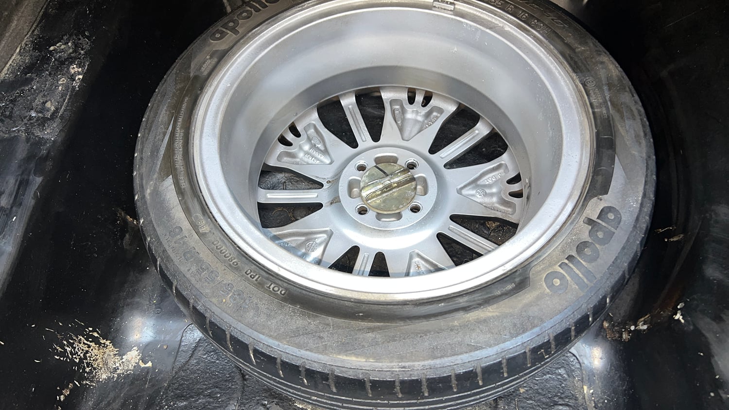 Used 2017 Honda City ZX CVT Petrol Petrol Automatic tyres SPARE TYRE VIEW
