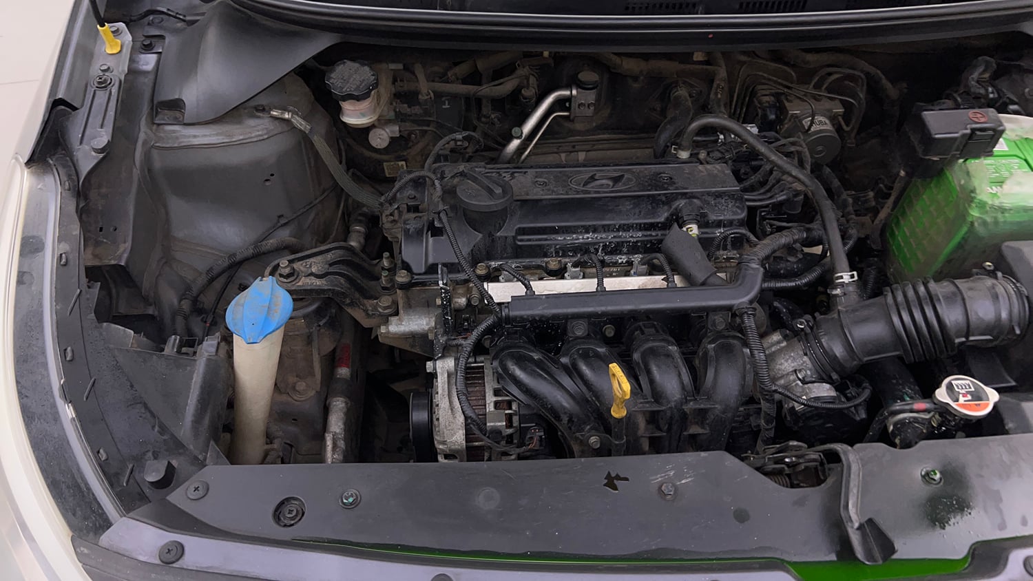 Used 2017 Hyundai Elite i20 Sportz 1.2 Petrol Manual engine ENGINE RIGHT SIDE VIEW