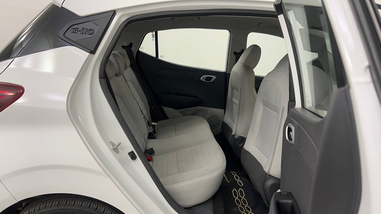 Used 2024 Hyundai Grand i10 Nios Asta 1.2 Kappa AMT Petrol Automatic interior RIGHT SIDE REAR DOOR CABIN VIEW