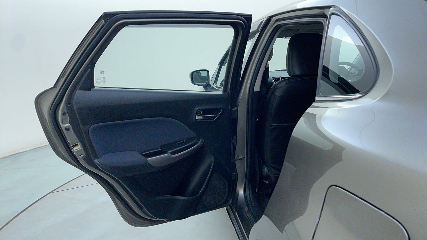 Used 2021 Maruti Suzuki Baleno Zeta Automatic Petrol Automatic interior LEFT REAR DOOR OPEN VIEW