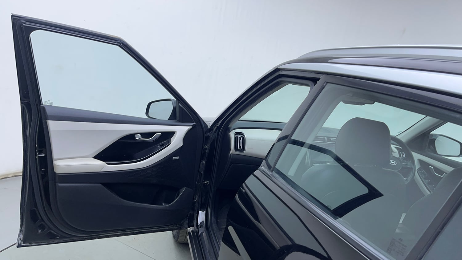 Used 2021 Hyundai Creta SX (O) 1.5 Petrol IVT Petrol Automatic interior LEFT FRONT DOOR OPEN VIEW
