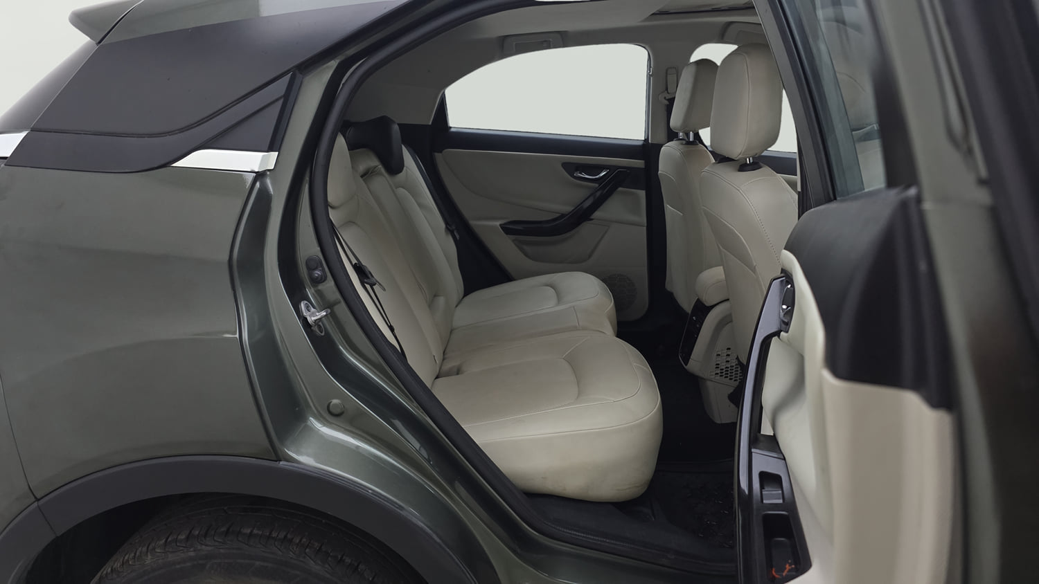 Used 2023 Tata Nexon XZ Plus LUXS Petrol Manual interior RIGHT SIDE REAR DOOR CABIN VIEW