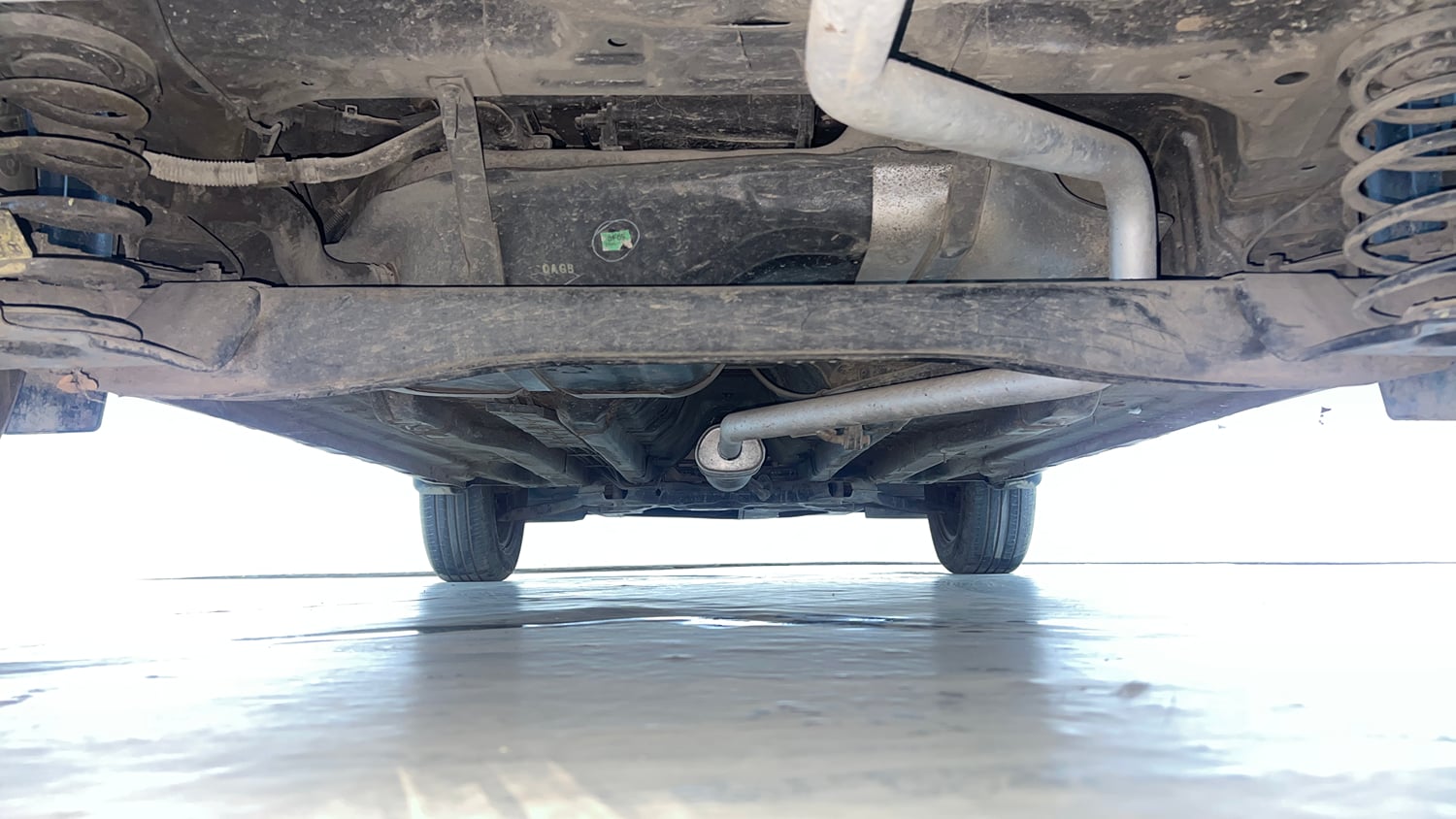 Used 2021 Hyundai Creta S 1.5 Petrol Petrol Manual extra REAR UNDERBODY VIEW (TAKEN FROM REAR)