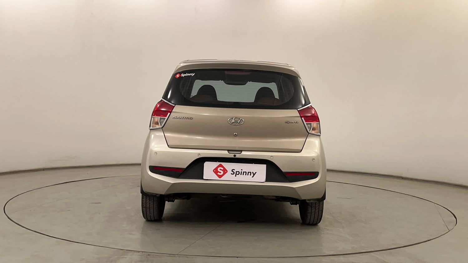 Used 2019 Hyundai Santro Sportz Petrol Manual exterior BACK VIEW