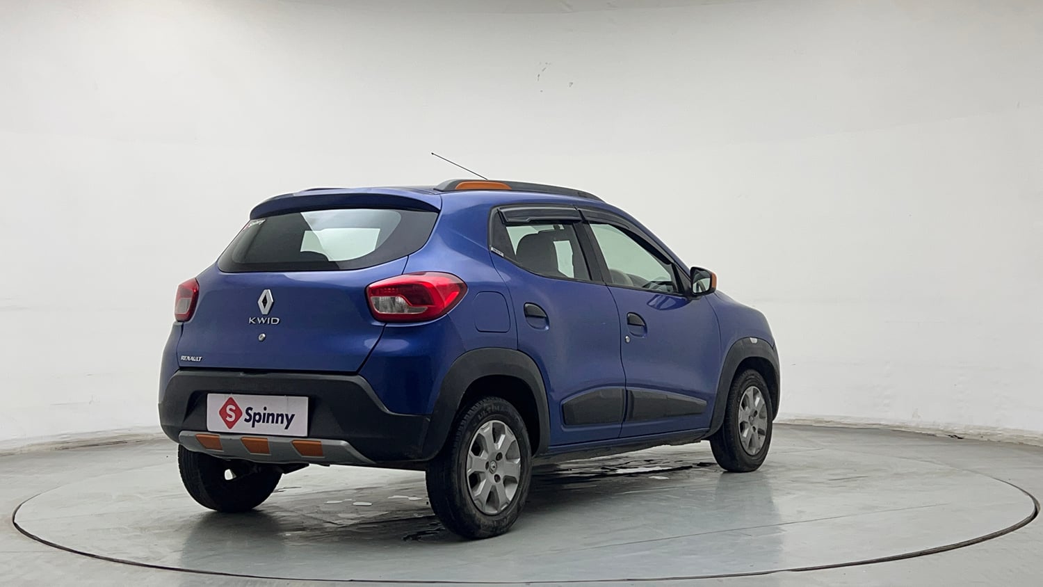 Used 2018 Renault Kwid CLIMBER 1.0 Petrol Manual exterior RIGHT REAR CORNER VIEW