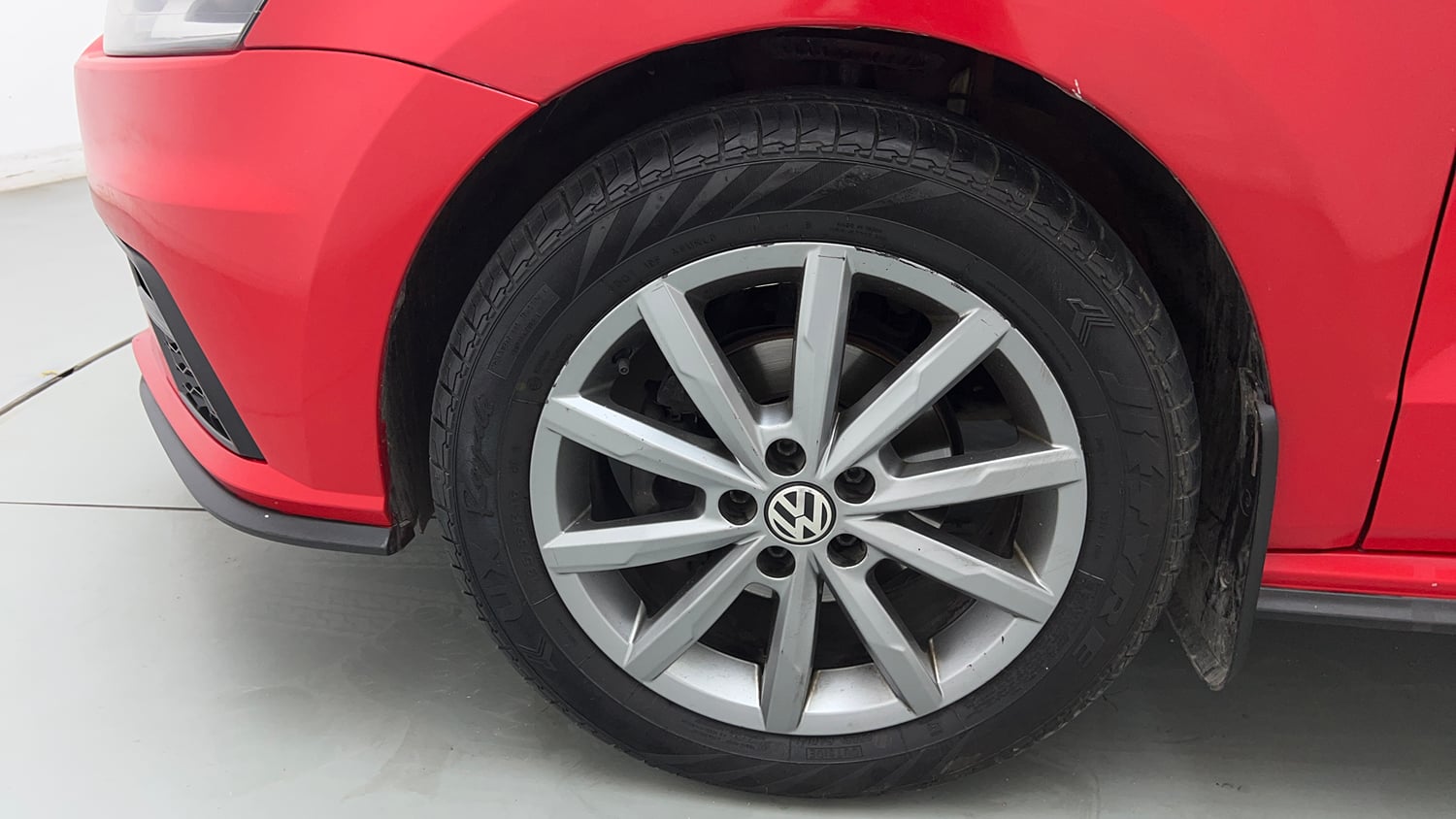 Used 2021 Volkswagen Polo GT Petrol Automatic tyres LEFT FRONT TYRE RIM VIEW