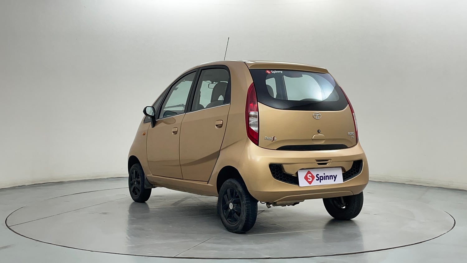 Used 2015 Tata Nano Twist XTA Petrol Automatic exterior LEFT REAR CORNER VIEW