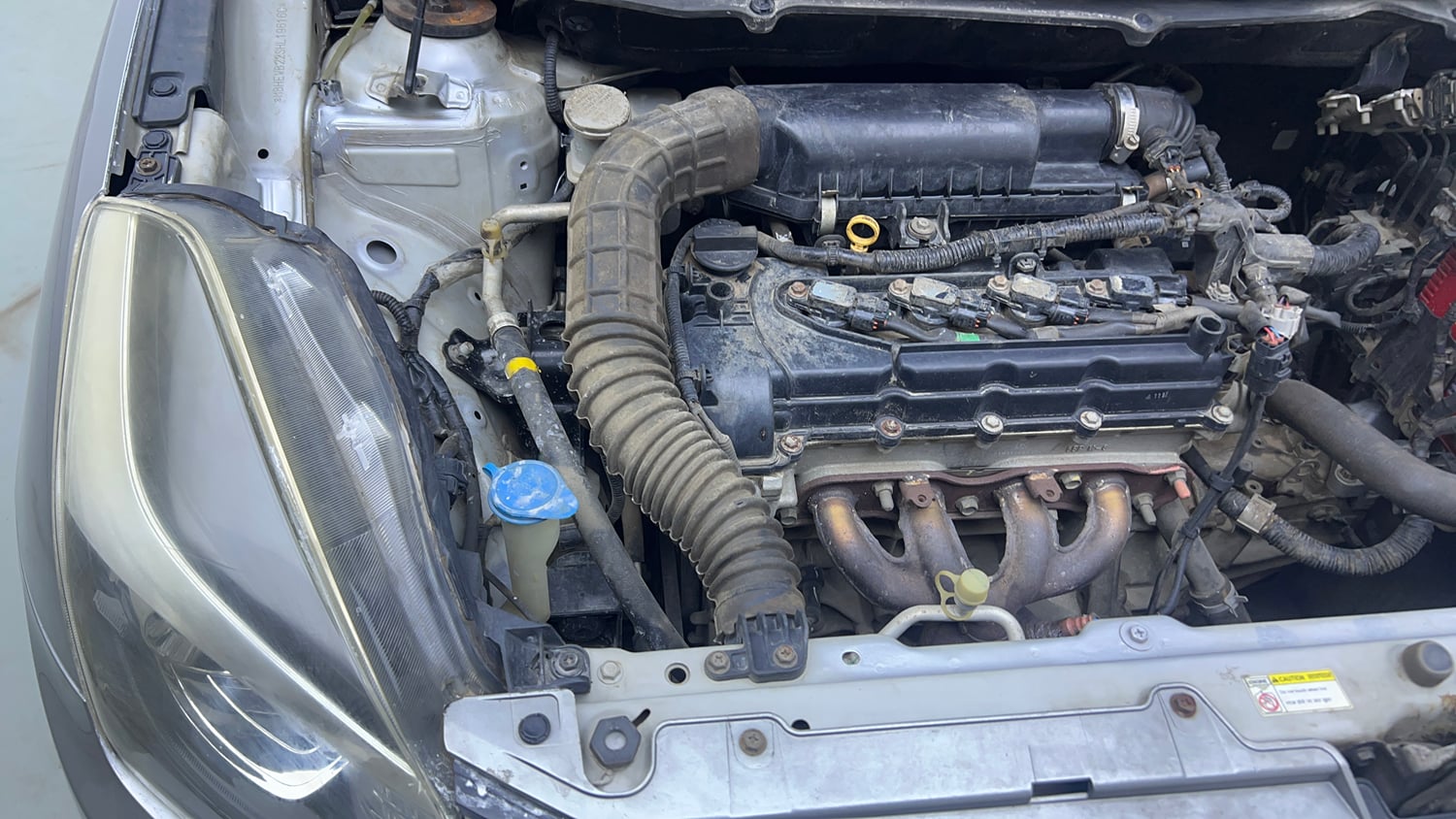 Used 2018 Maruti Suzuki Baleno Alpha 1.2 Petrol Manual engine ENGINE RIGHT SIDE VIEW