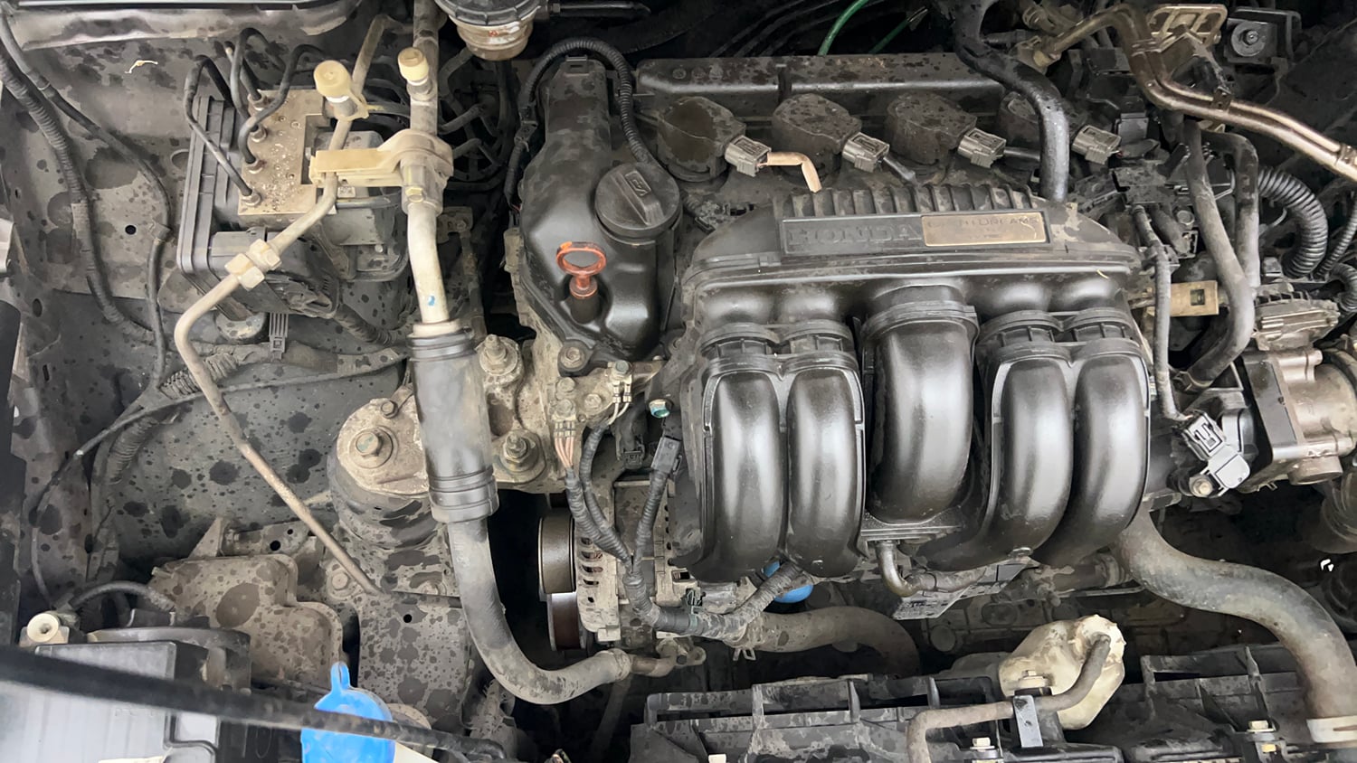 Used 2021 Honda City VX Petrol Petrol Manual engine ENGINE RIGHT SIDE VIEW