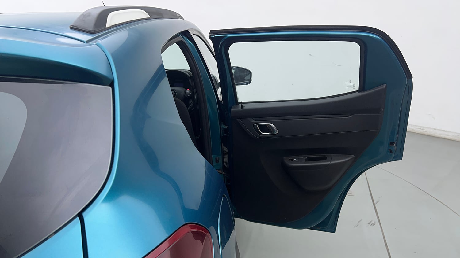 Used 2025 Renault Kwid CLIMBER 1.0 MT Petrol Manual interior RIGHT REAR DOOR OPEN VIEW