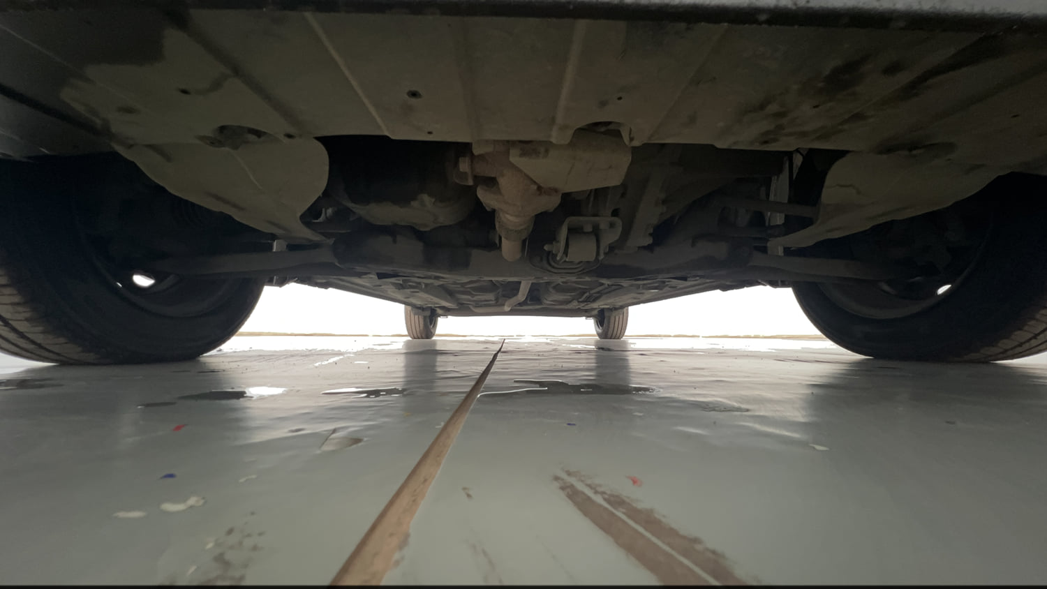 Used 2018 Hyundai Santro Sportz Petrol Manual extra FRONT LEFT UNDERBODY VIEW