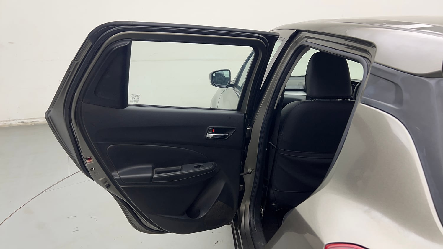 Used 2020 Maruti Suzuki Swift VXi Petrol Manual interior LEFT REAR DOOR OPEN VIEW