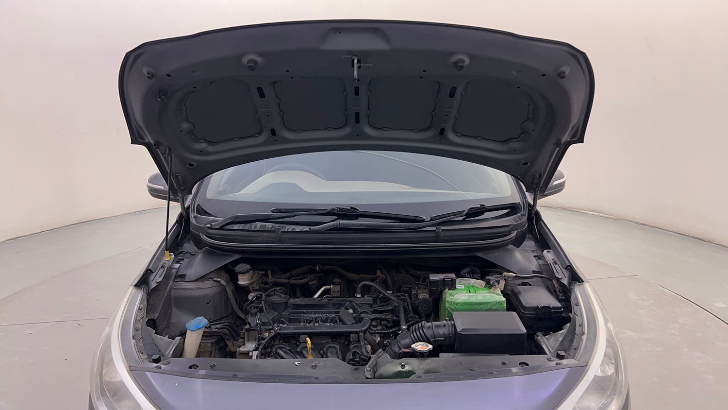 Used 2017 Hyundai Elite i20 Sportz 1.2 Petrol Manual engine ENGINE & BONNET OPEN FRONT VIEW