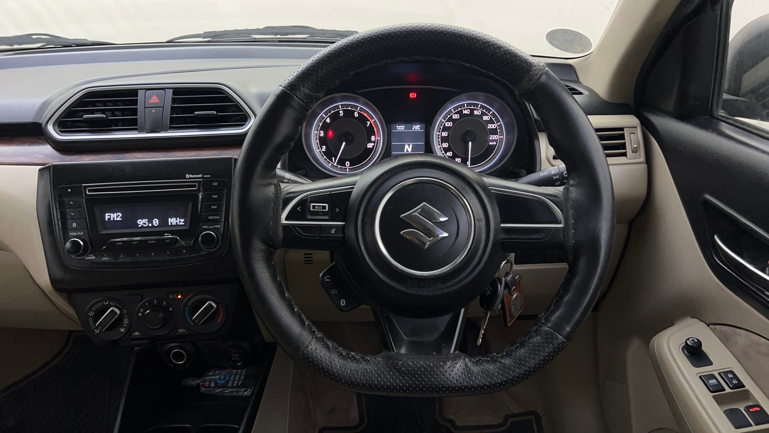 Used 2017 Maruti Suzuki Dzire VXi AMT Petrol Automatic interior STEERING VIEW