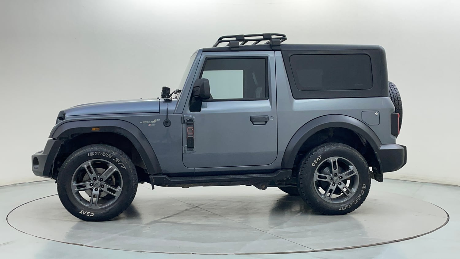 Used 2022 mahindra Thar LX Hard Top Petrol MT 4WD Petrol Manual exterior LEFT SIDE VIEW