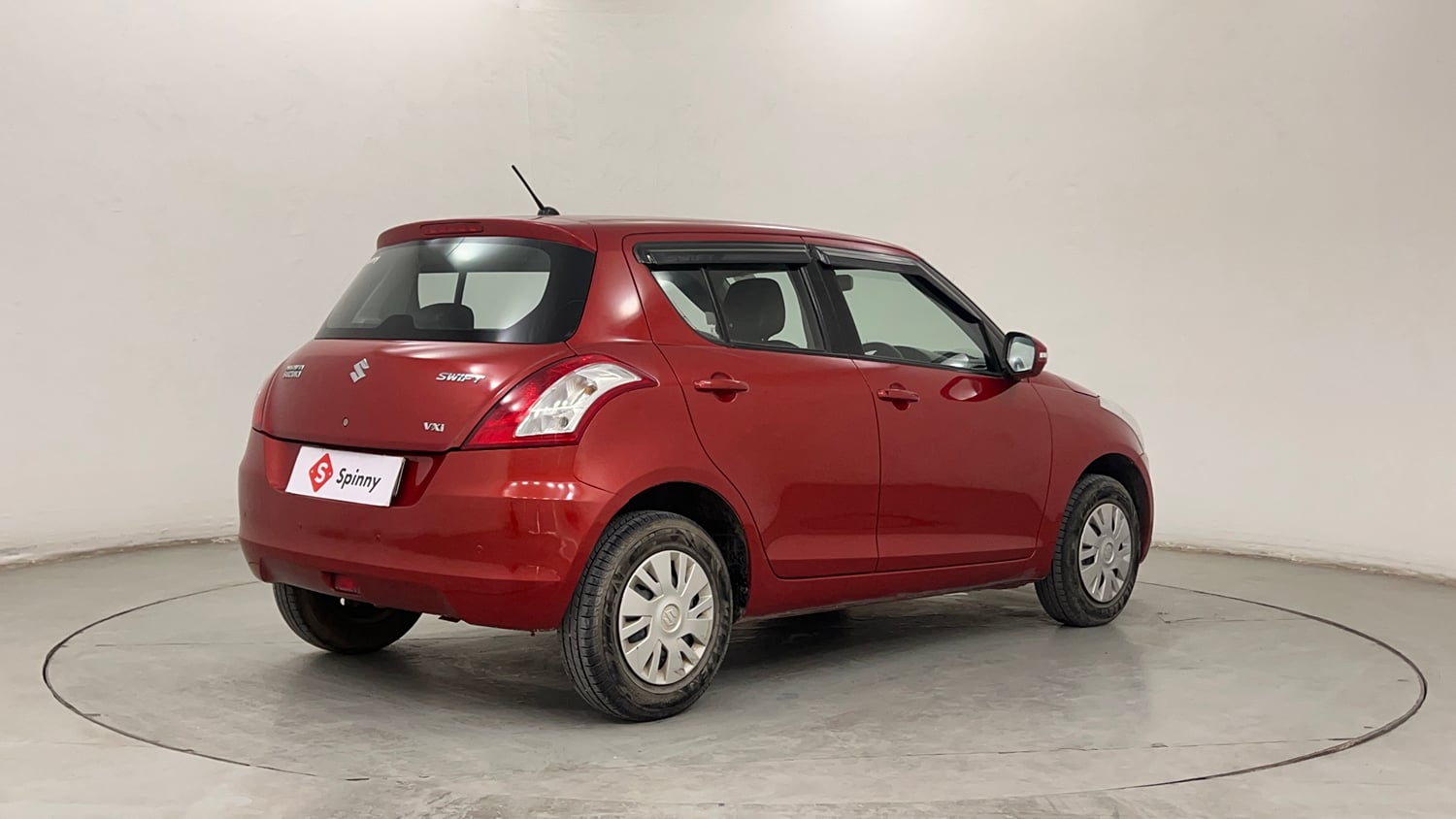 Used 2014 Maruti Suzuki Swift VXi Petrol Manual exterior RIGHT REAR CORNER VIEW