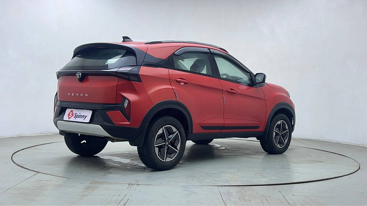 Used 2024 Tata Nexon Creative Plus 1.2 Revotron Petrol 6MT Petrol Manual exterior RIGHT REAR CORNER VIEW
