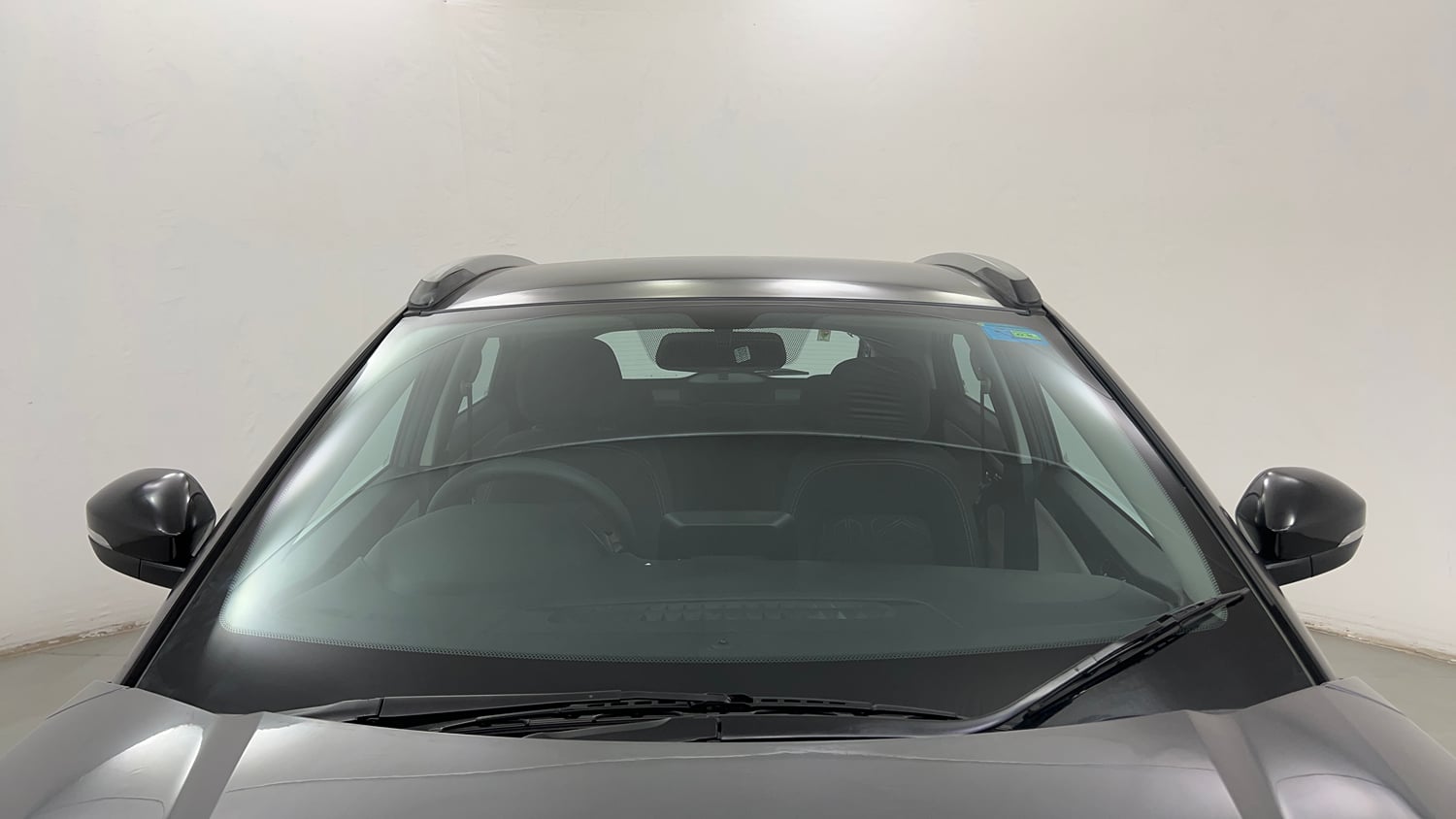 Used 2021 Tata Nexon XZA Plus Petrol Automatic exterior FRONT WINDSHIELD VIEW