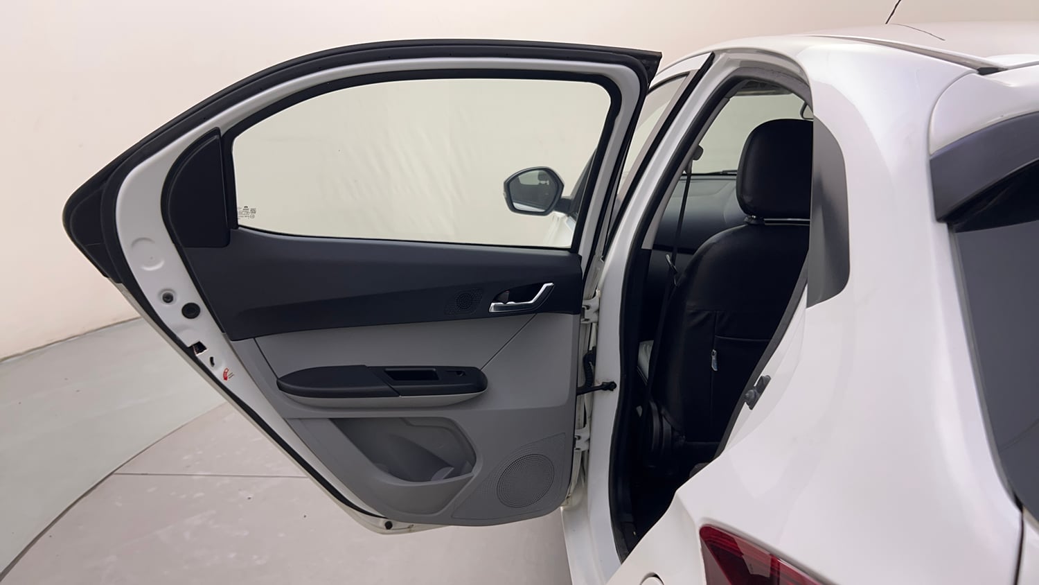 Used 2022 Tata Tiago XZA Plus Petrol Automatic interior LEFT REAR DOOR OPEN VIEW