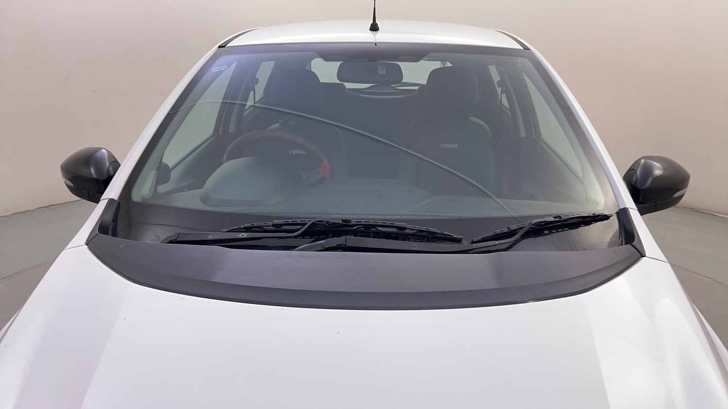 Used 2022 Tata Tiago XZA Plus Petrol Automatic exterior FRONT WINDSHIELD VIEW