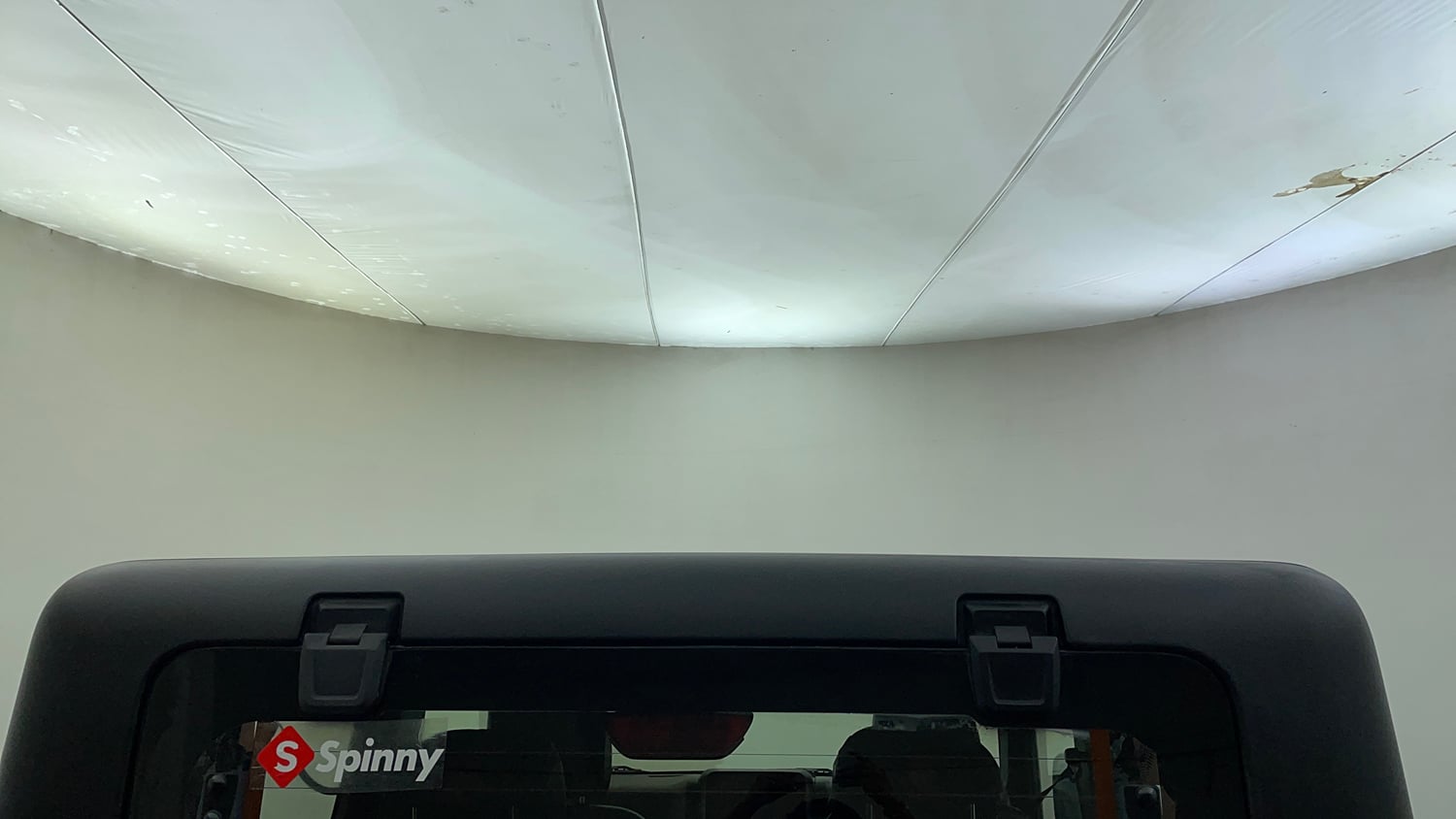 Used 2024 Mahindra Thar LX Hard Top Diesel MT 4WD Diesel Manual exterior EXTERIOR ROOF VIEW