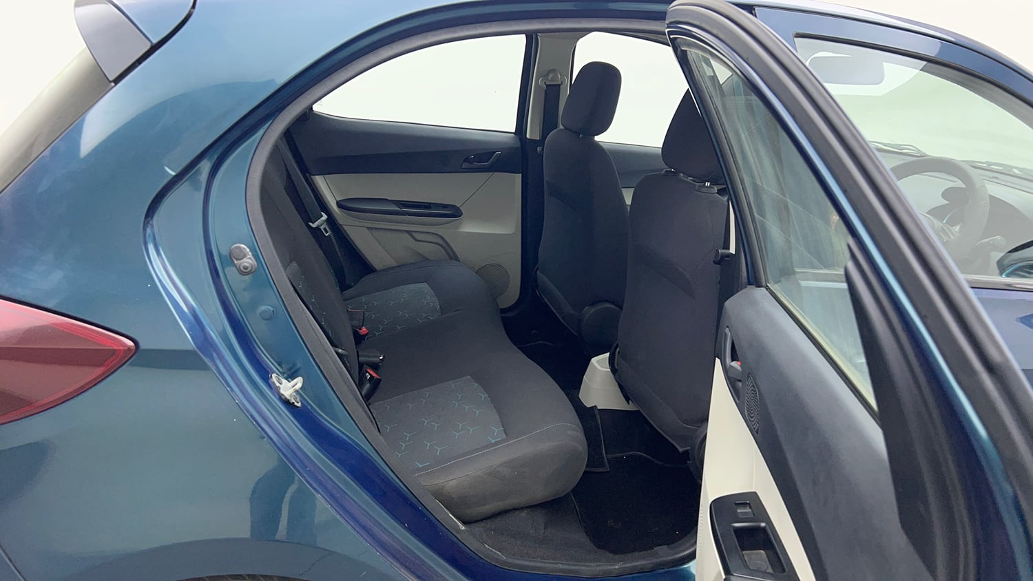 Used 2024 Tata Tiago EV XT Medium Range Electric Automatic interior RIGHT SIDE REAR DOOR CABIN VIEW