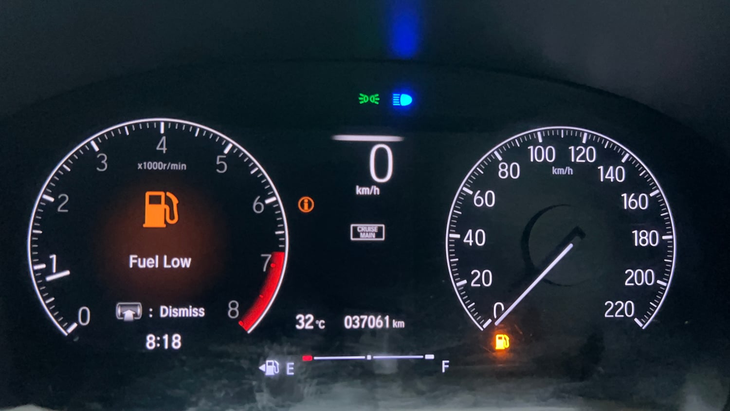 Used 2021 Honda City VX Petrol Petrol Manual interior CLUSTERMETER VIEW