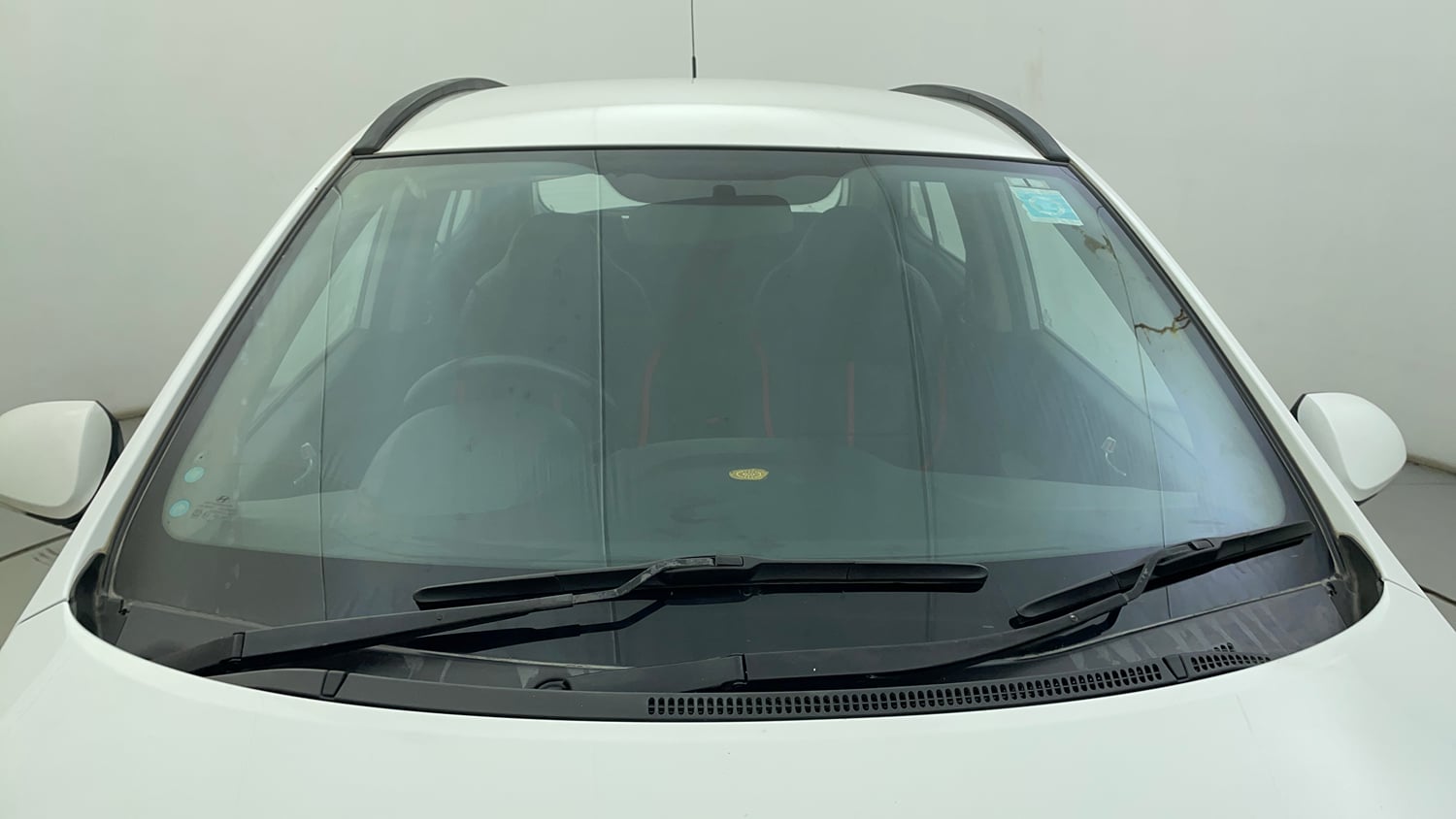Used 2016 Hyundai Grand i10 Asta 1.2 Kappa VTVT Petrol Manual exterior FRONT WINDSHIELD VIEW
