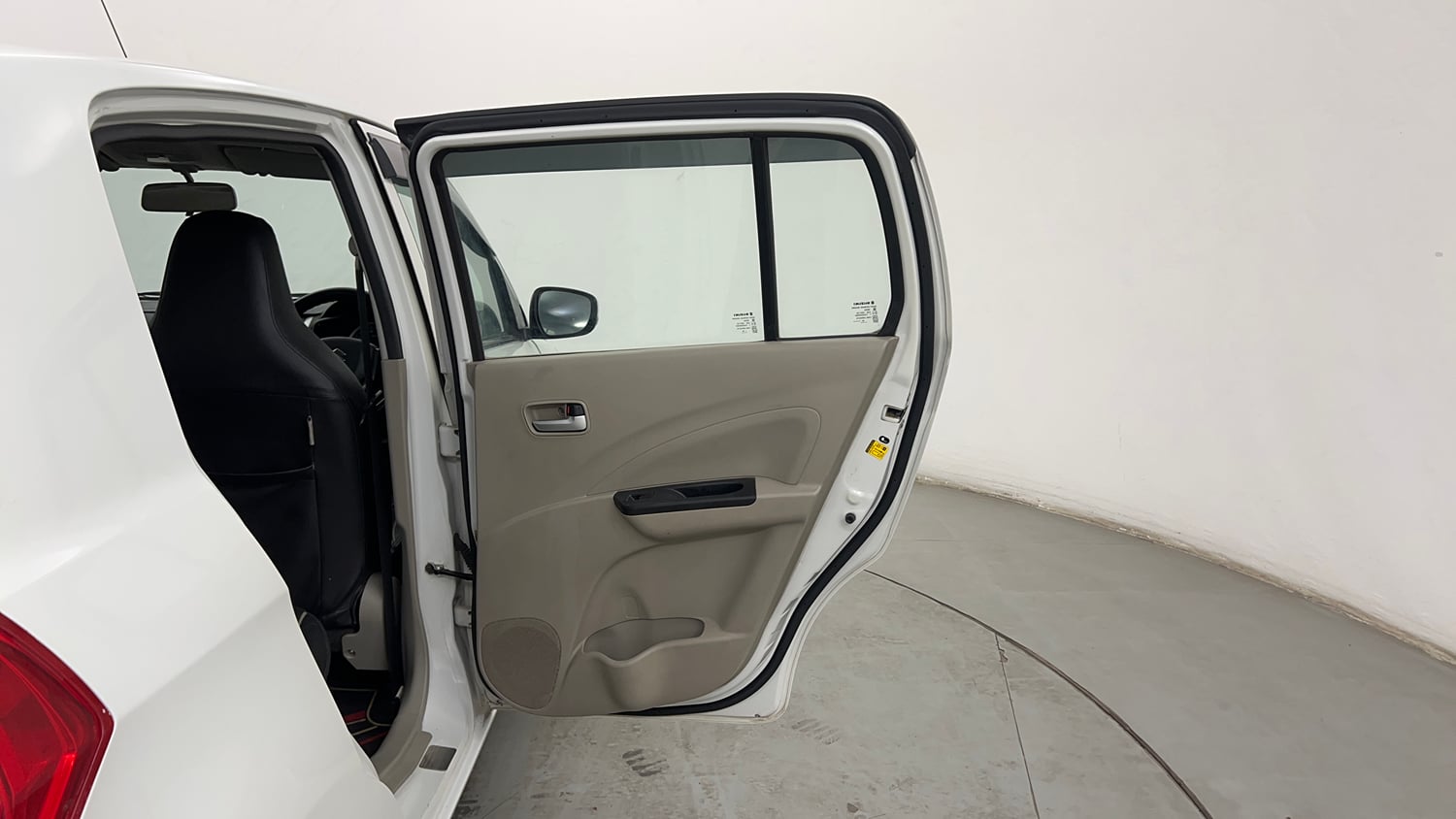 Used 2017 Maruti Suzuki Celerio ZXi Opt Petrol Manual interior RIGHT REAR DOOR OPEN VIEW
