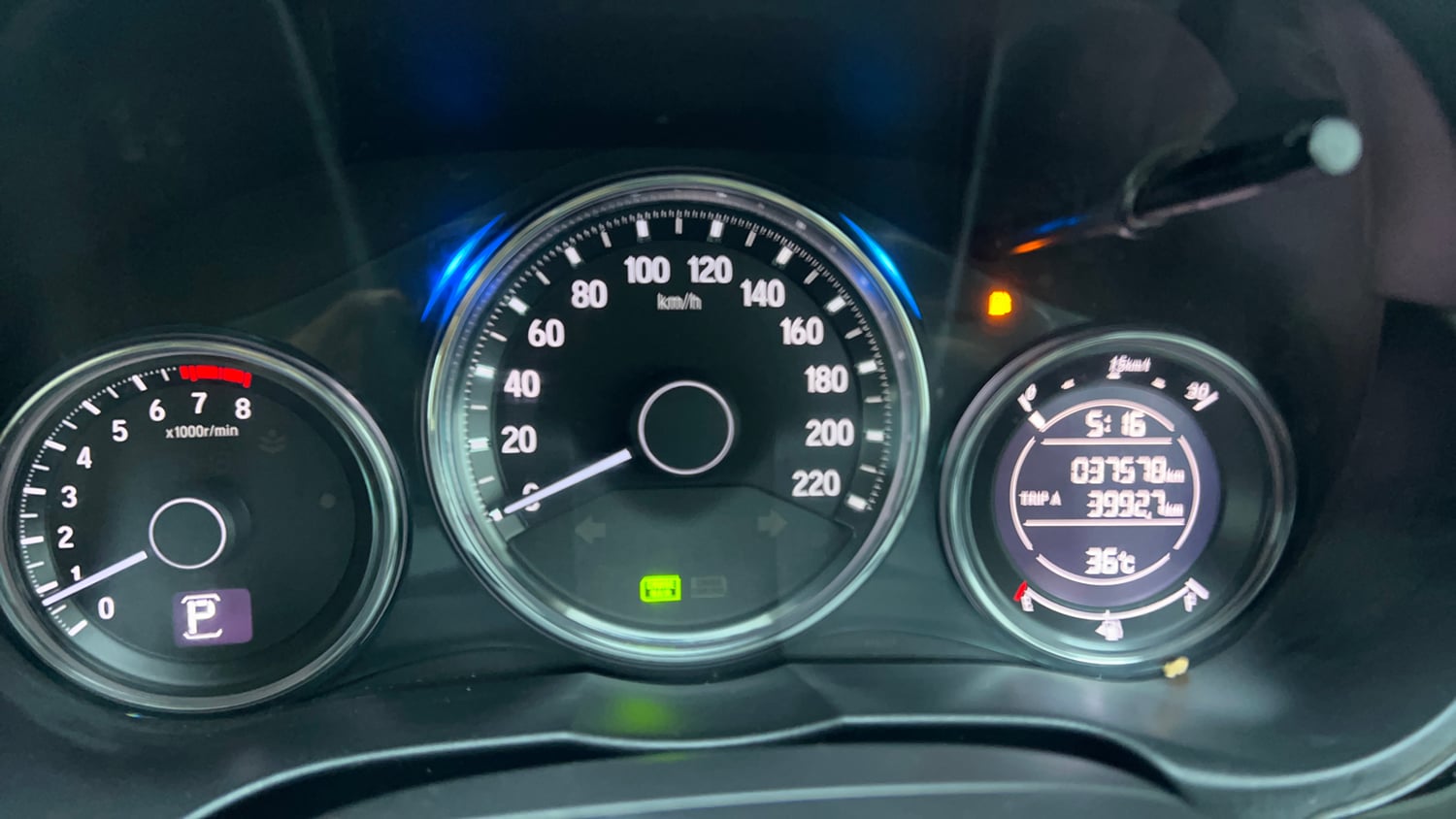 Used 2017 Honda City ZX CVT Petrol Petrol Automatic interior CLUSTERMETER VIEW