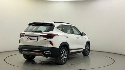 Used 2022 Kia Seltos GTX Plus 1.4 DCT Petrol Automatic exterior RIGHT REAR CORNER VIEW