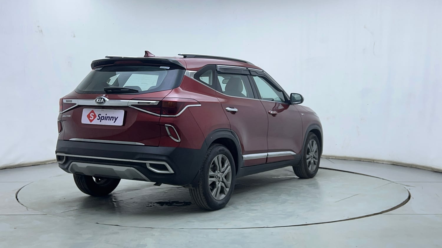 Used 2020 kia Seltos HTX IVT 1.5 Petrol Automatic exterior RIGHT REAR CORNER VIEW