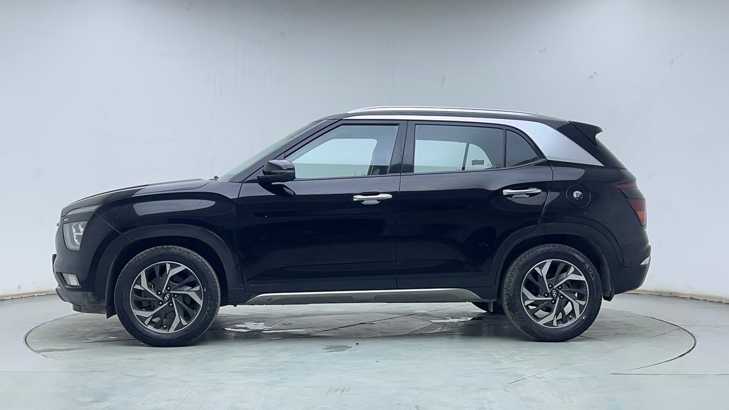 Used 2021 Hyundai Creta SX (O) 1.5 Petrol IVT Petrol Automatic exterior LEFT SIDE VIEW
