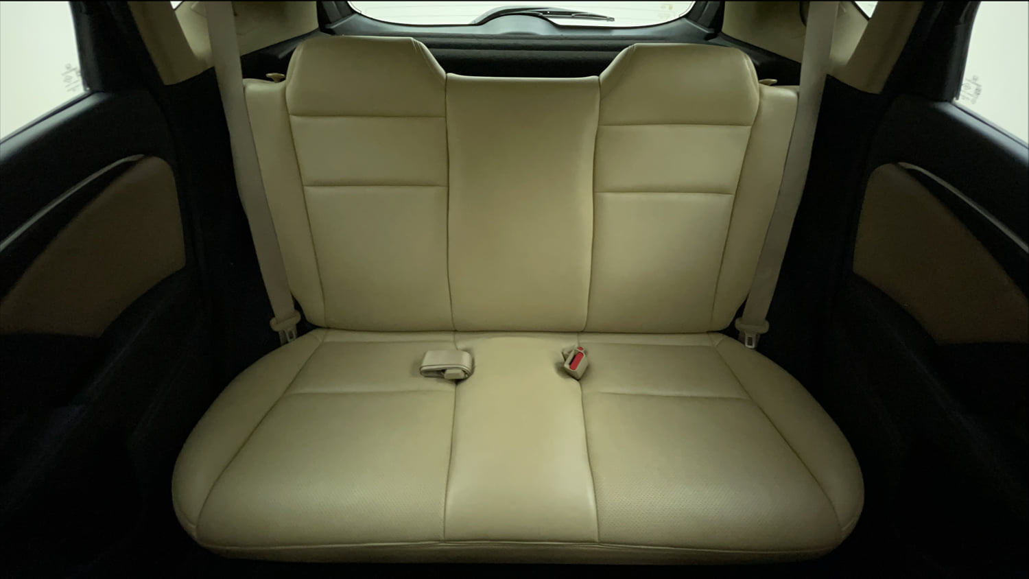 Used 2016 Honda Jazz V AT Petrol Petrol Automatic interior REAR SEAT CONDITION VIEW