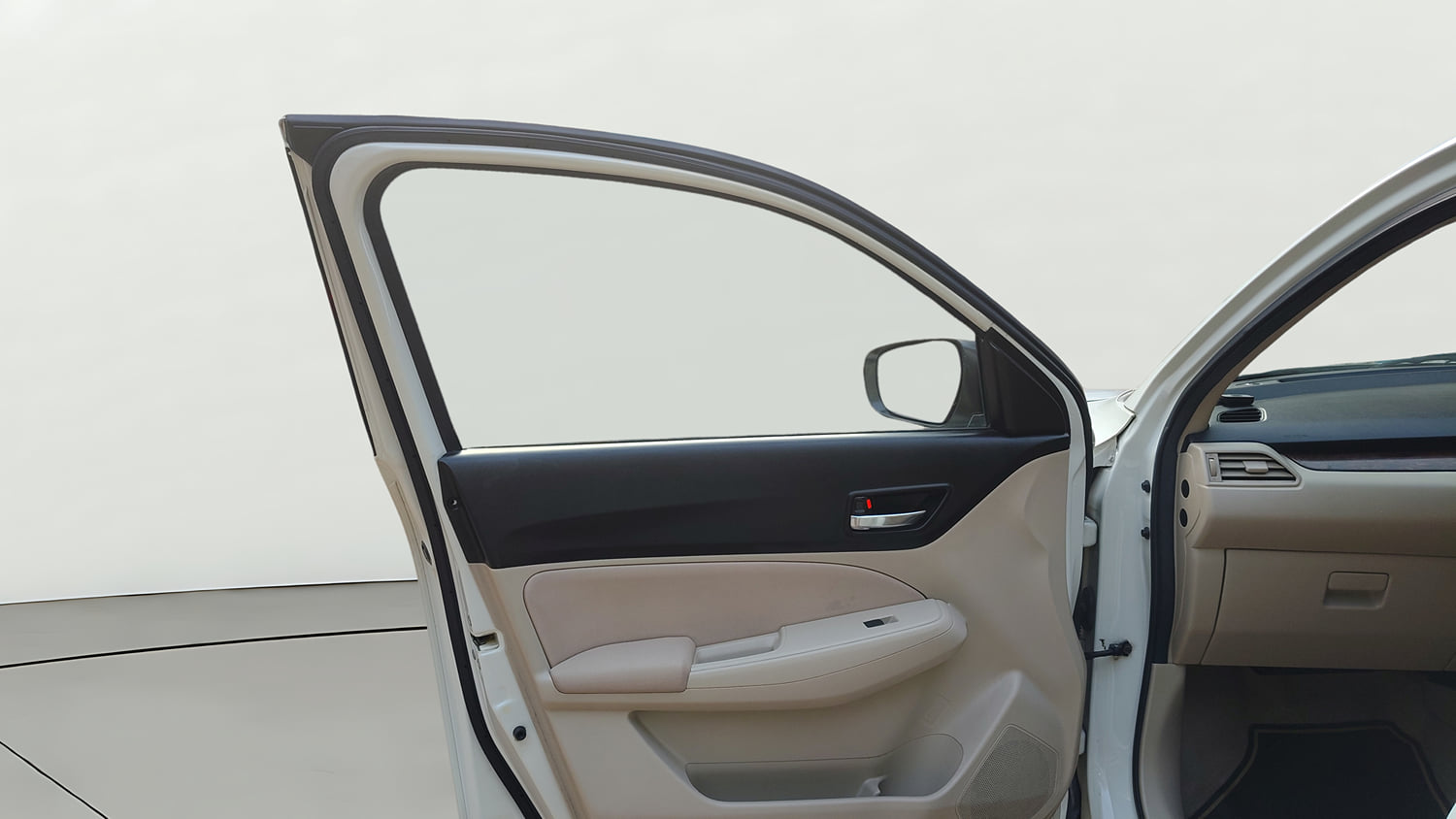 Used 2020 Maruti Suzuki Dzire VXi AMT Petrol Automatic interior LEFT FRONT DOOR OPEN VIEW