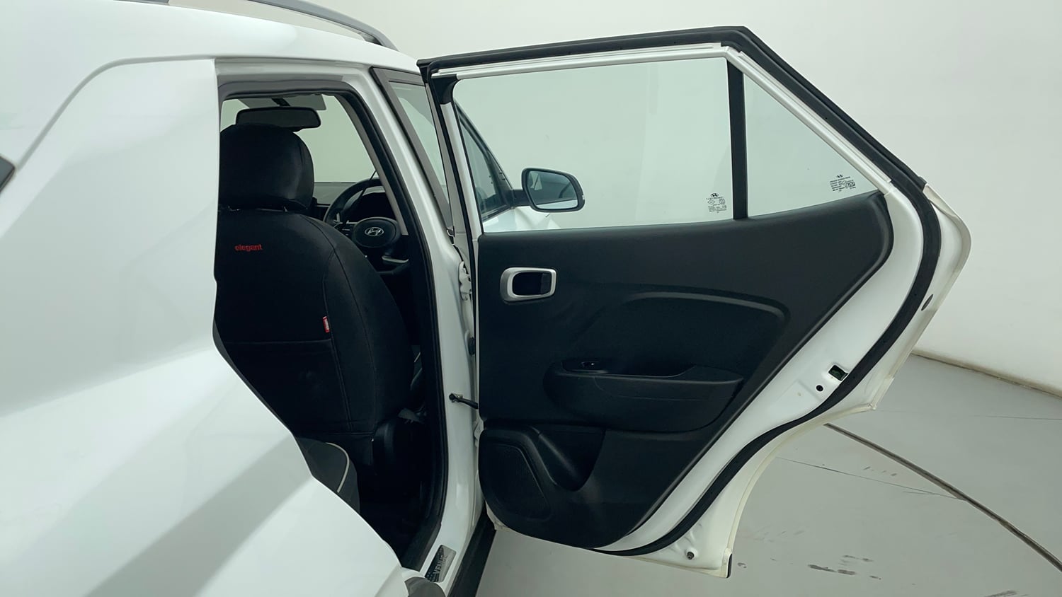 Used 2022 Hyundai Venue SX Plus 1.0 Turbo DCT Petrol Automatic interior RIGHT REAR DOOR OPEN VIEW