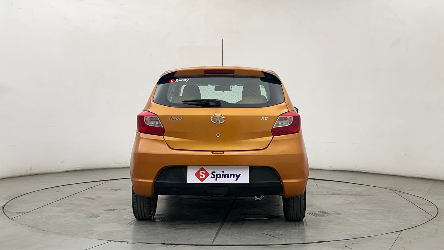 Used 2016 Tata Tiago Revotron XZ Petrol Manual exterior BACK VIEW