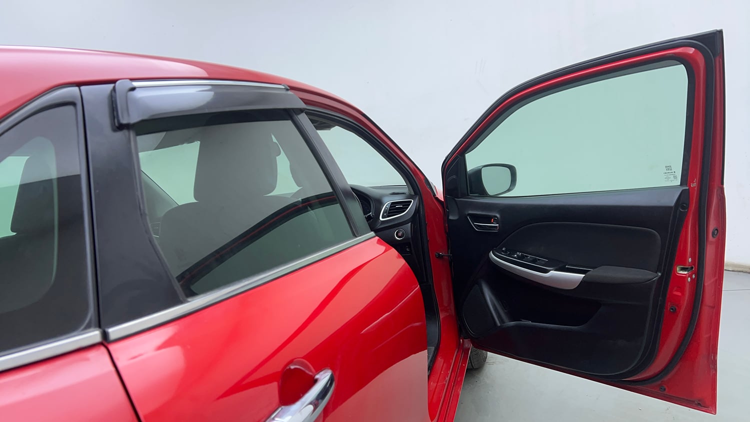 Used 2018 Maruti Suzuki Baleno Alpha 1.2 AT Petrol Automatic interior RIGHT FRONT DOOR OPEN VIEW