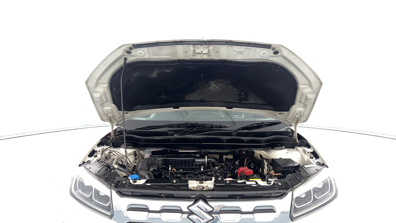 Used 2021 maruti-suzuki Vitara Brezza ZXi Petrol Manual engine ENGINE & BONNET OPEN FRONT VIEW