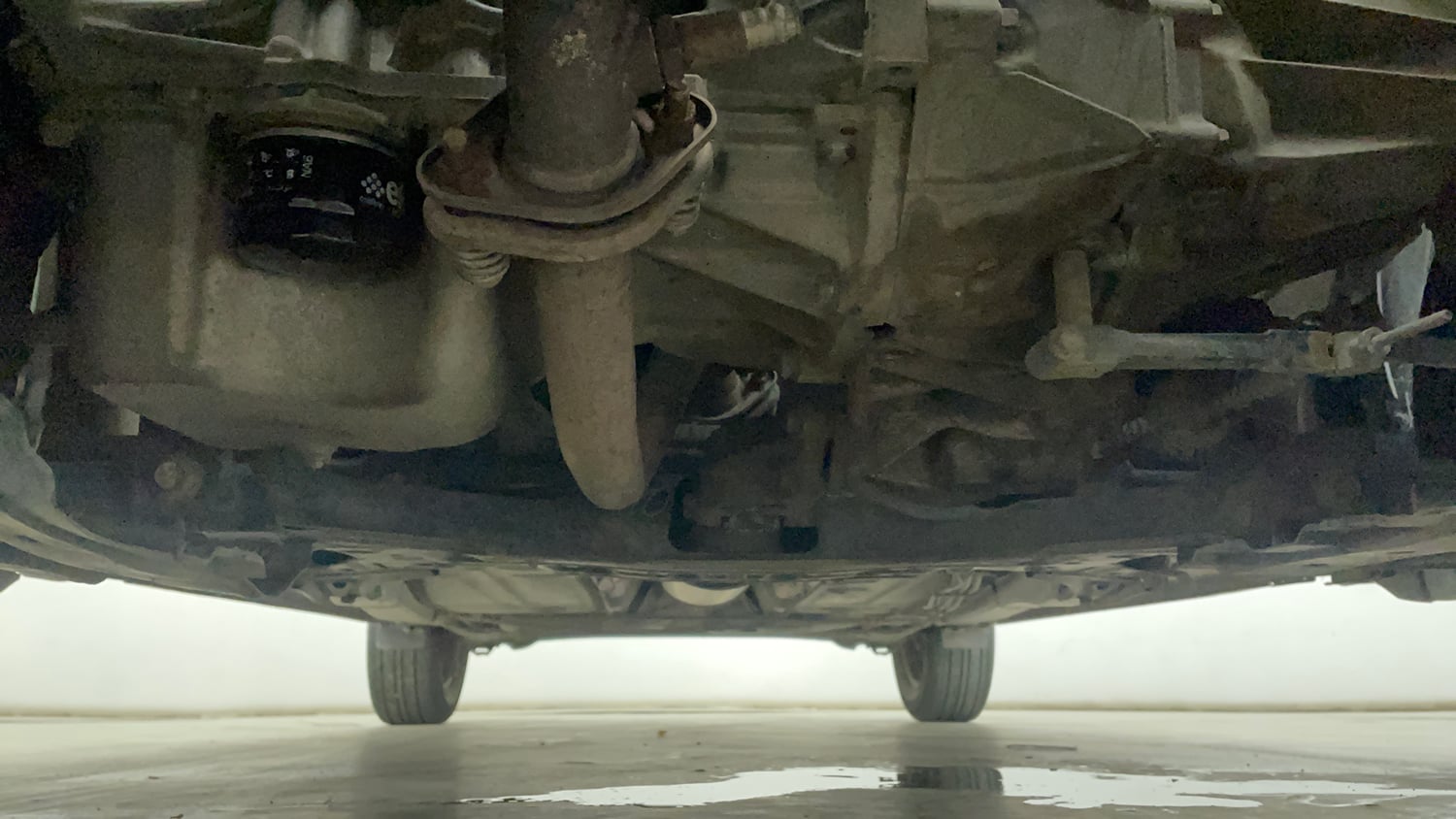 Used 2019 Maruti Suzuki Baleno Delta Petrol Manual extra FRONT LEFT UNDERBODY VIEW