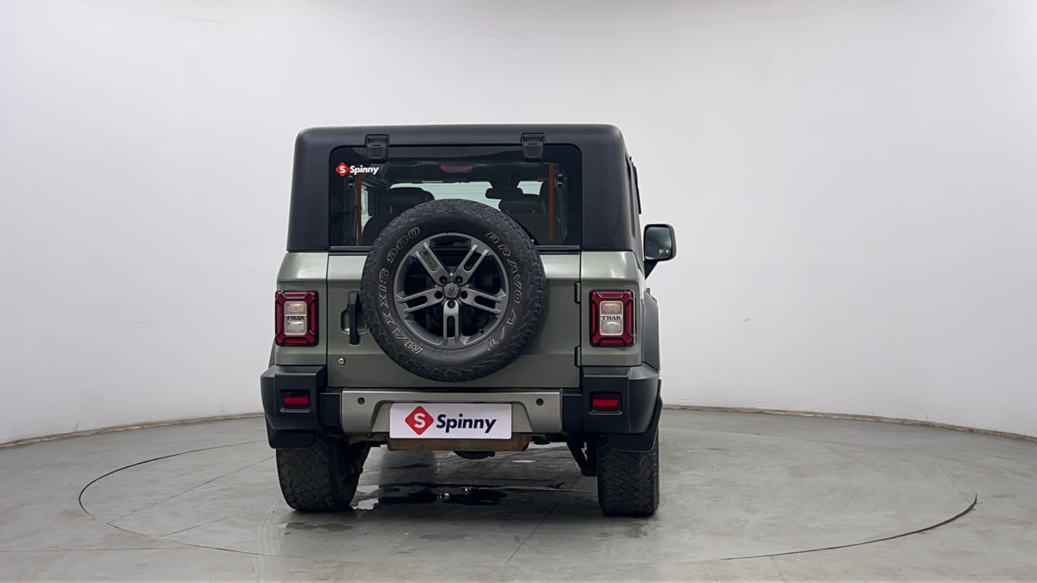 Used 2022 mahindra Thar LX Hard Top Petrol AT 4WD Petrol Automatic exterior BACK VIEW