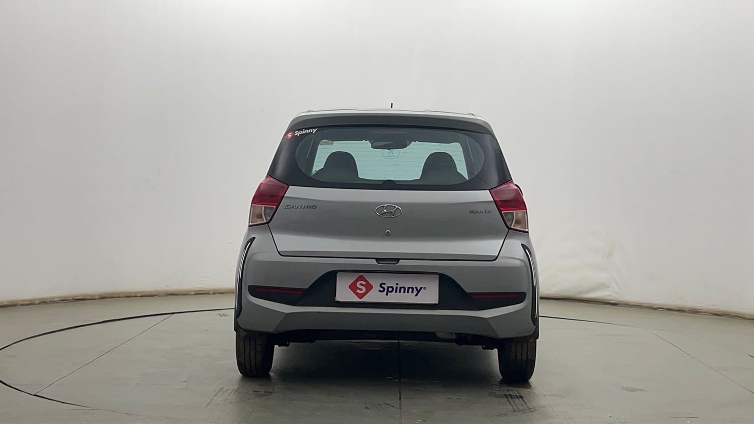 Used 2018 Hyundai Santro Sportz Petrol Manual exterior BACK VIEW